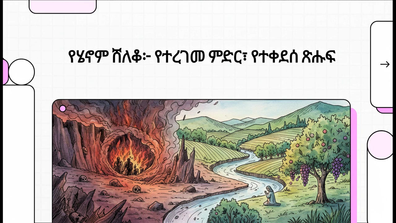 የሄኖም ሸለቆ፦ የተረገመ ምድር፣ የተቀደሰ ጽሑፍ episode artwork