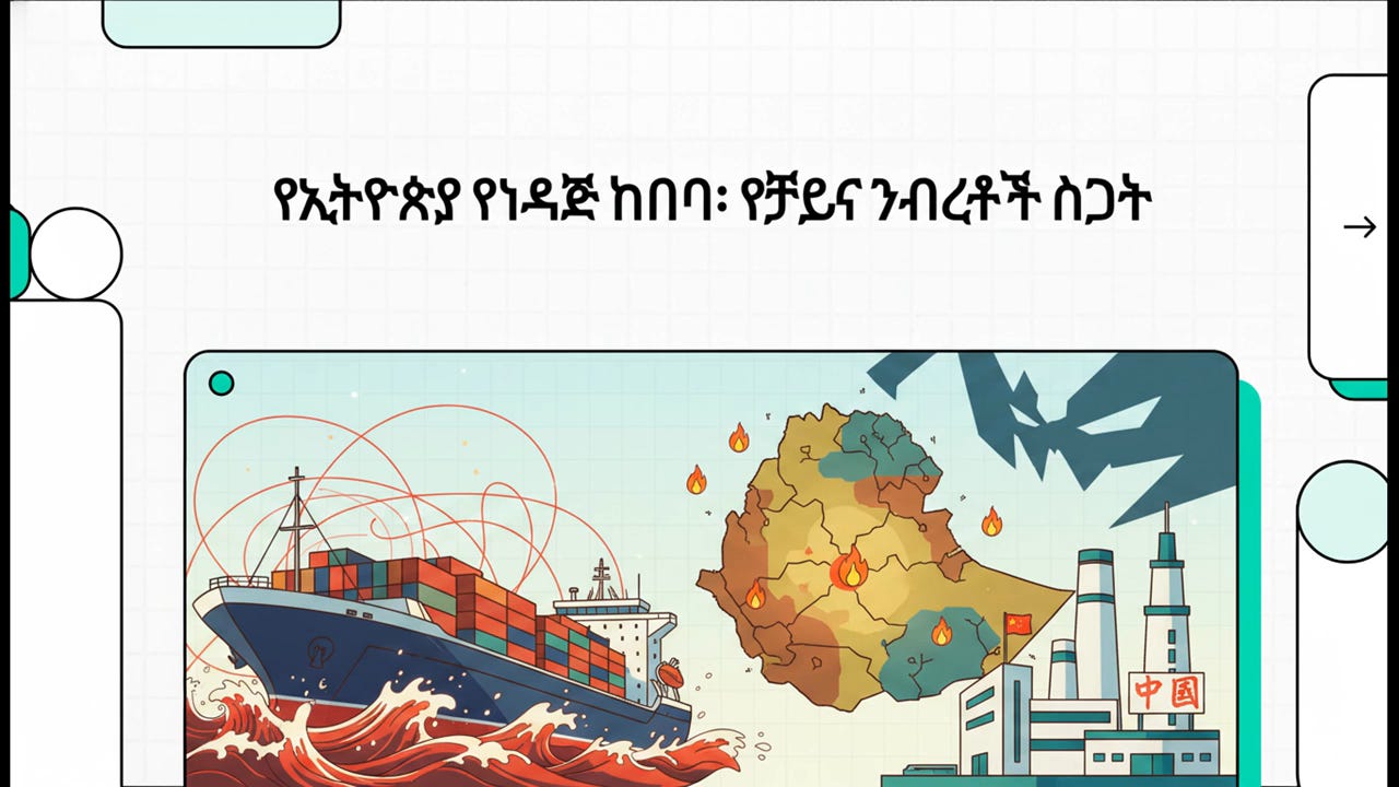 የኢትዮጵያ የነዳጅ ከበባ፡ የቻይና ንብረቶች ስጋት episode artwork