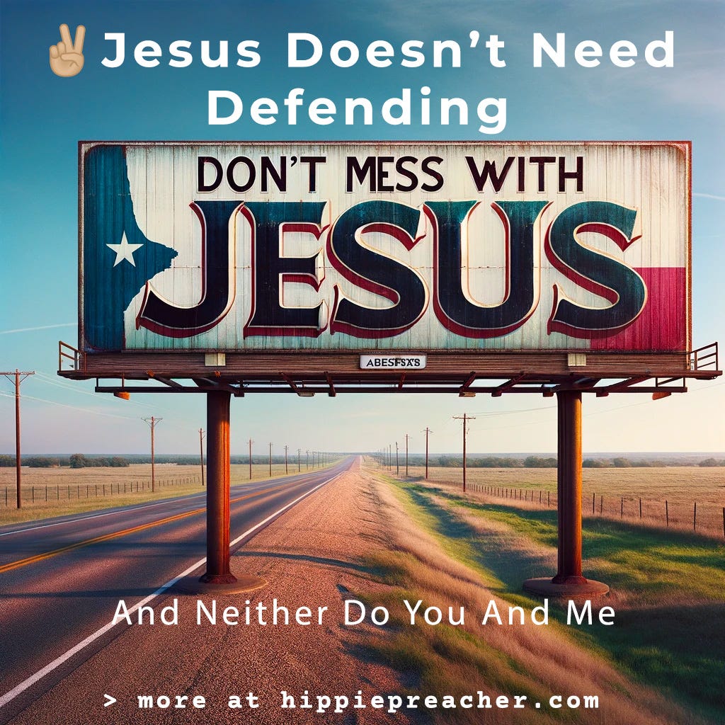 Jesus Doesn't Need Defending episode artwork