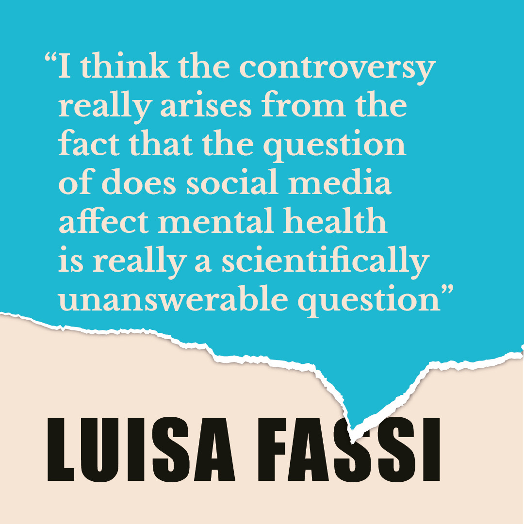 Does social media use damage young people's mental health?