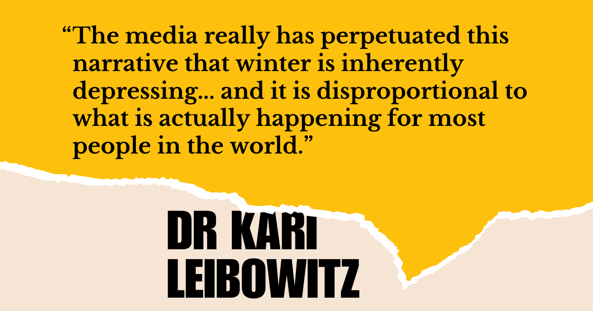 Can embracing winter improve mental health?