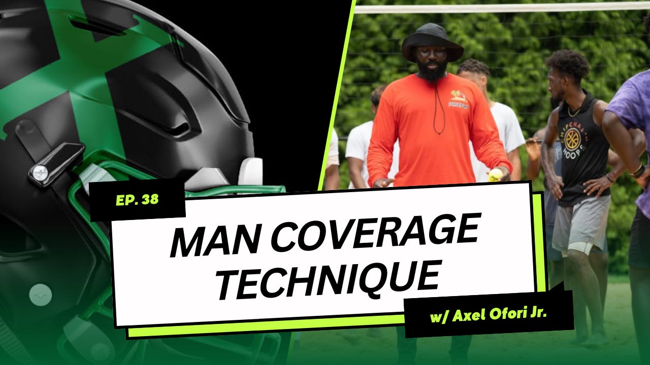 Man Coverage Technique with Coach Axel Ofori Jr