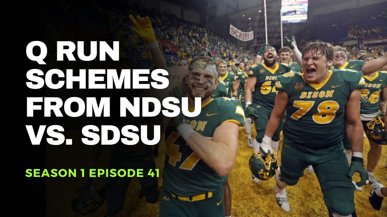 Episode 41: QB Run Schemes from NDSU vs. SDSU