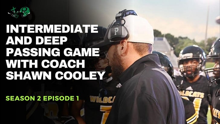 Intermediate and Deep Passing Game with Coach Sean Cooley