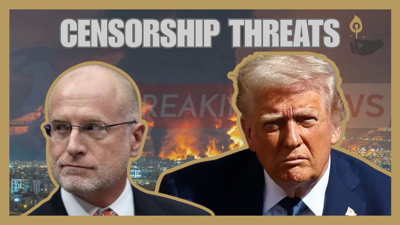 Trump Threatens Censorship over Iran War  episode artwork