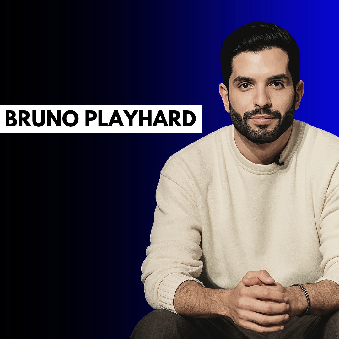 De criador a CEO: As lições de Bruno Playhard