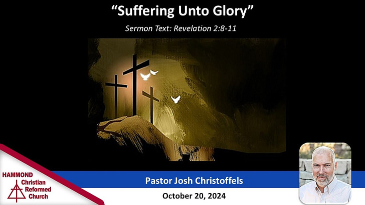 Revelation 2:8-11, Suffering Unto Glory episode artwork