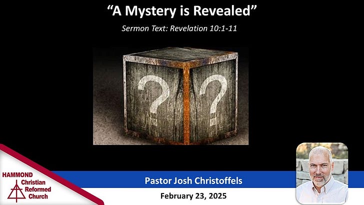 Revelation 10:1-11, A Mystery Is Revealed episode artwork