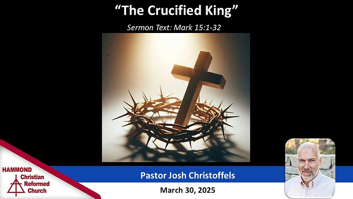 Mark 15:1-32, The Crucified King episode artwork