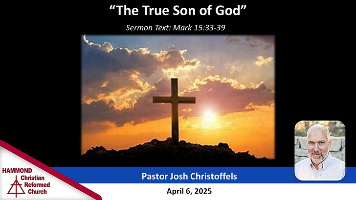 Mark 15:33-39, The True Son of God episode artwork