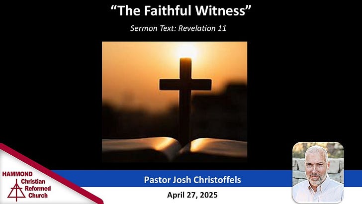 Revelation 11, The Faithful Witness episode artwork