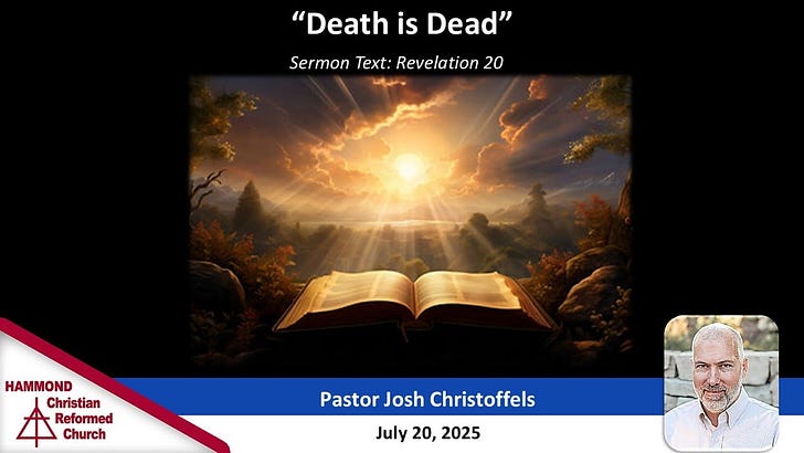 Revelation 20, Death is Dead episode artwork