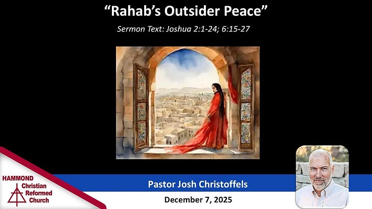 Joshua 2:1-24, 6:15-27, Rahab's Outsider Peace episode artwork