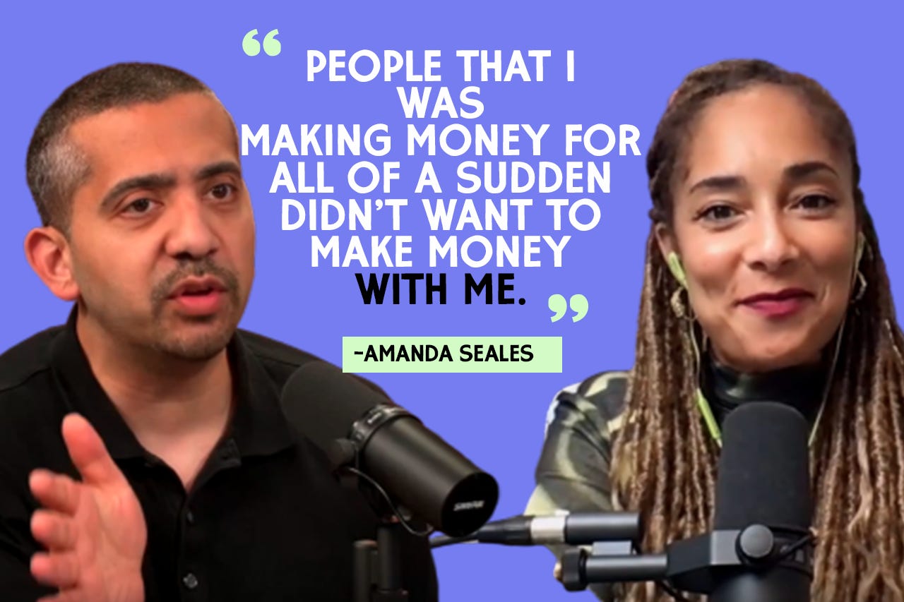 “Revolutionaries, Not Reformists” - Mehdi and Amanda Seales talk Biden vs Trump, Gaza, and… Jerry Seinfeld