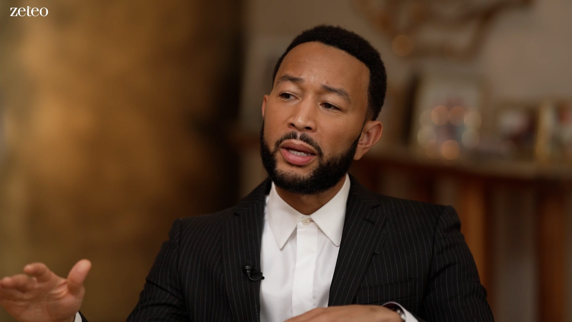 John Legend Talks to Mehdi about Gaza, Trump, and Criminal Justice Reform