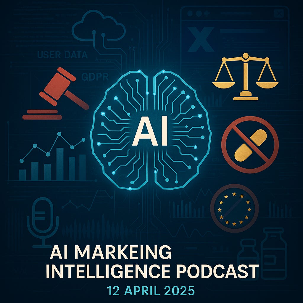AI Marketing Pulse: Brief Update for Saturday, April 12, 2025 episode artwork