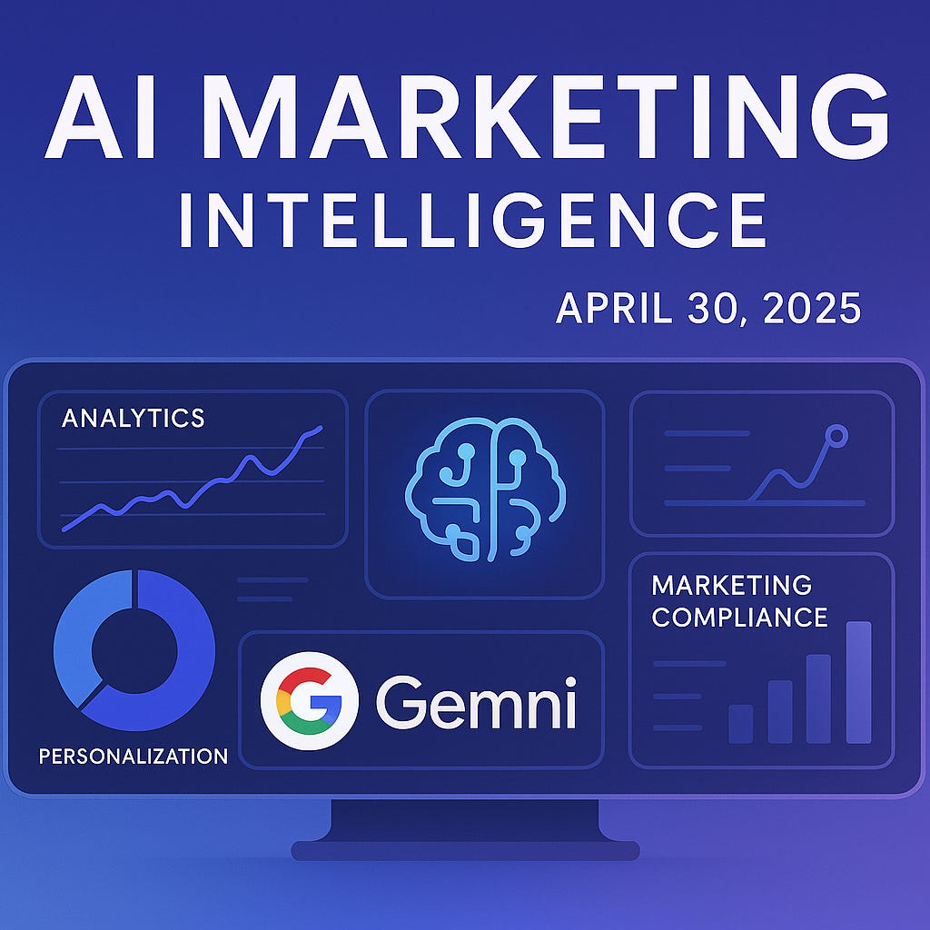 AI Marketing Pulse: Key Developments from Tuesday, April 29, 2025 episode artwork