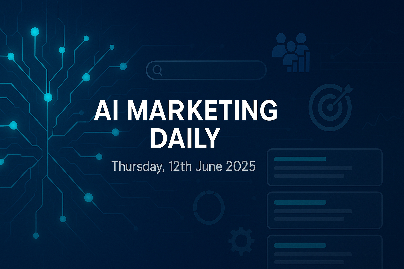 AI Marketing Pulse: Audio Brief for Thursday, 12th June 2025 episode artwork