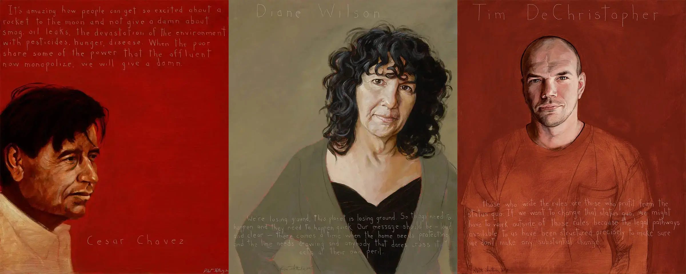 Portraits of Heroes with Robert Shetterly
