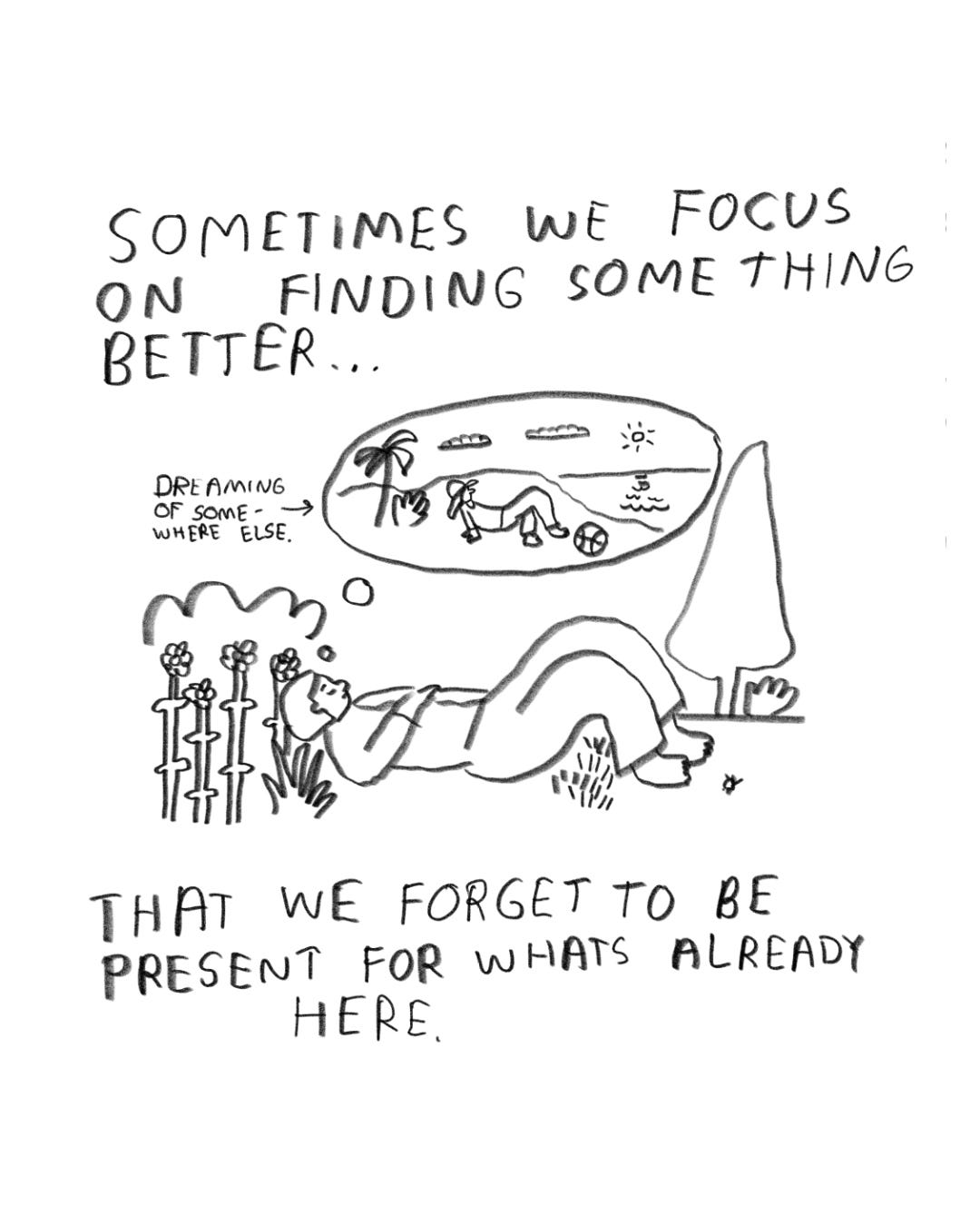 What if we stayed? The sacred space is already here.