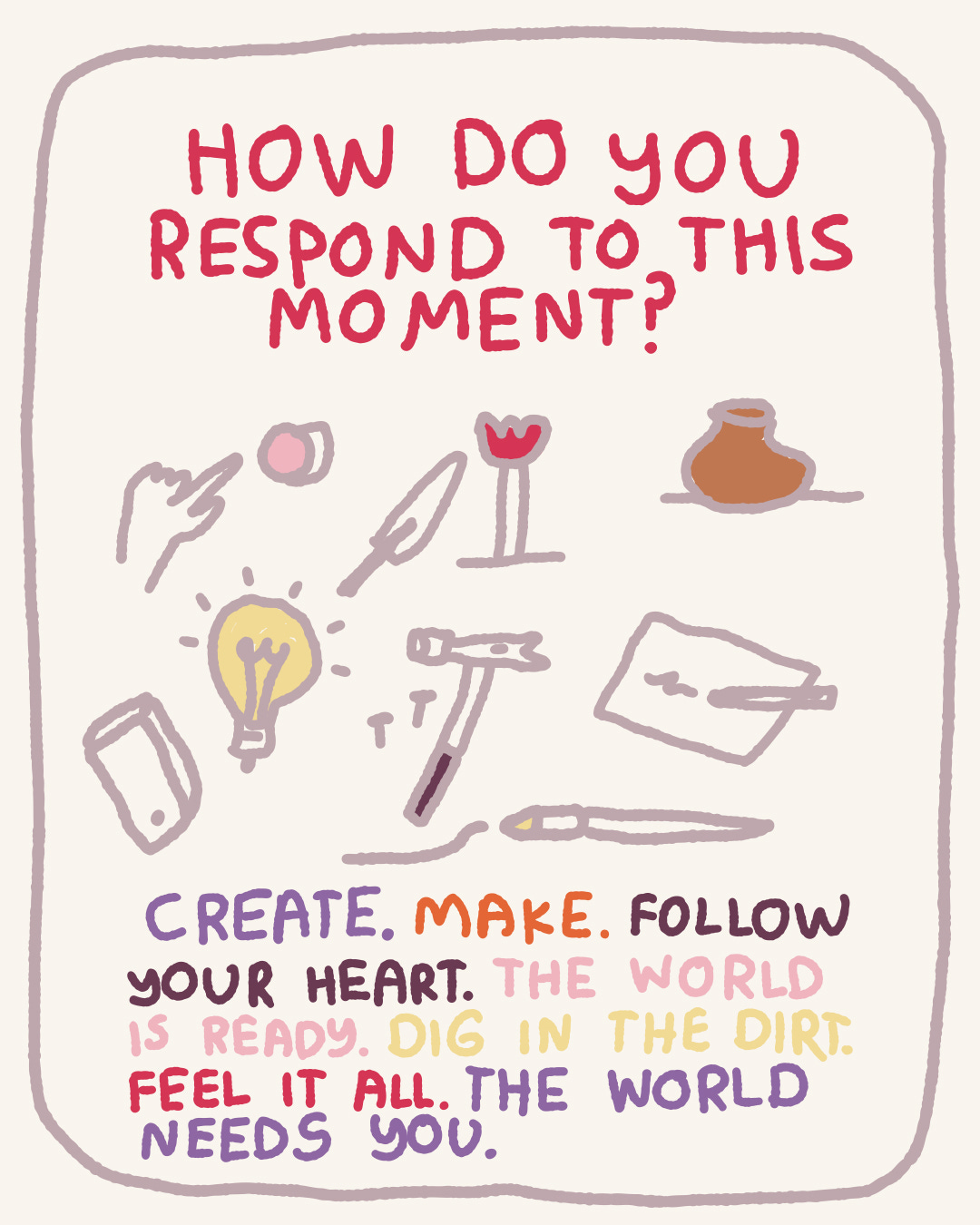 "I DON’T MAKE CONTENT FOR YOU."