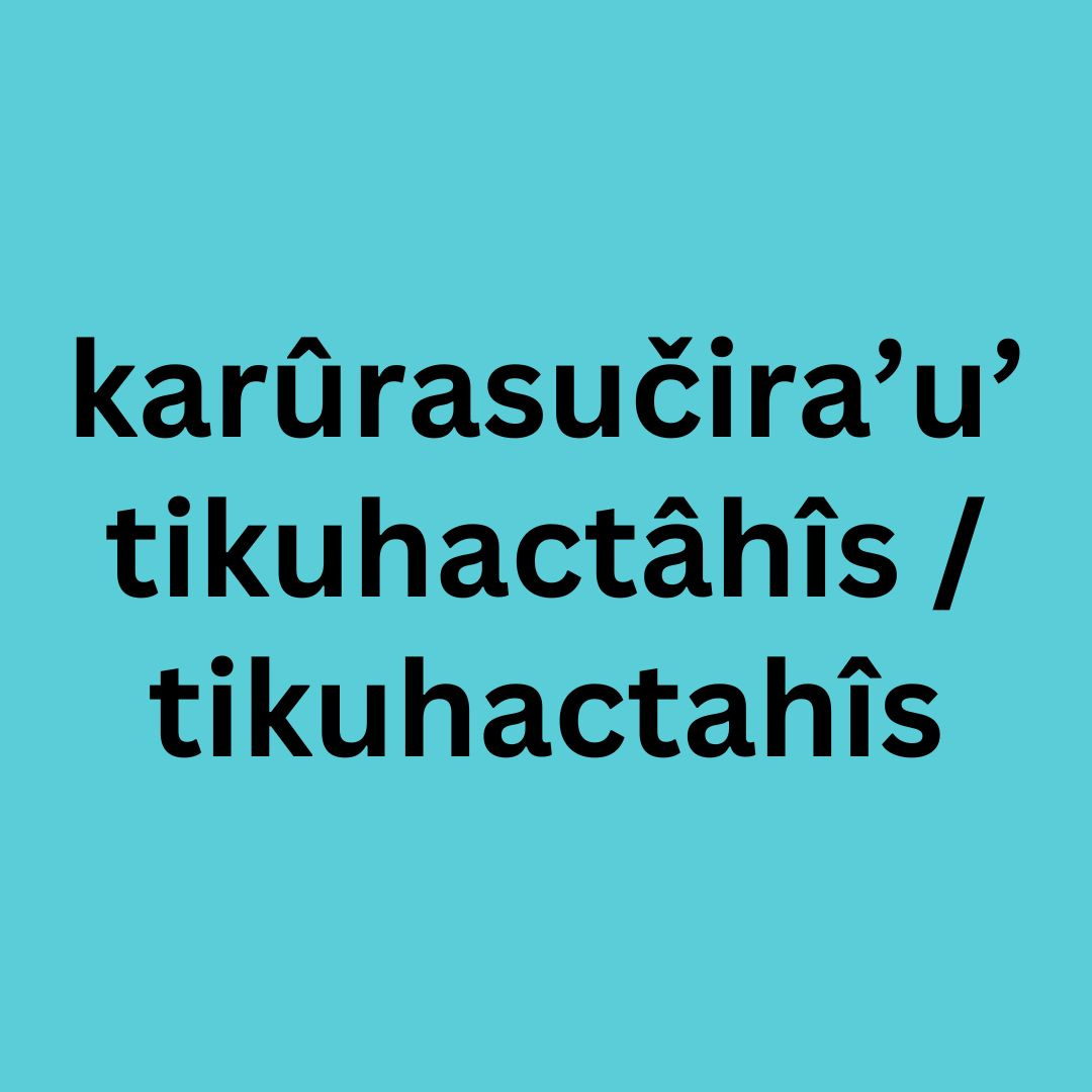 Pawnee Language Learning