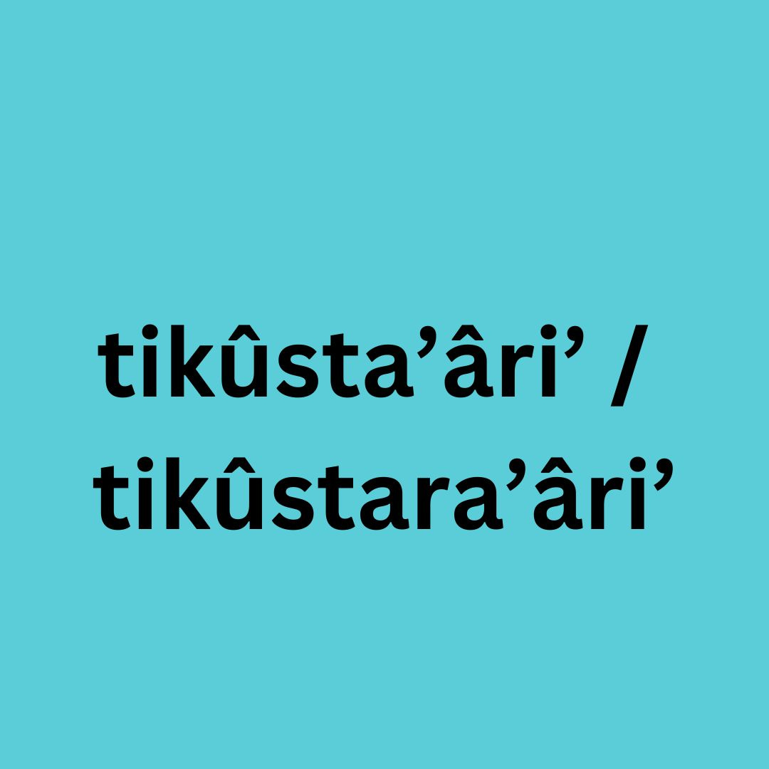 Pawnee Language Learning