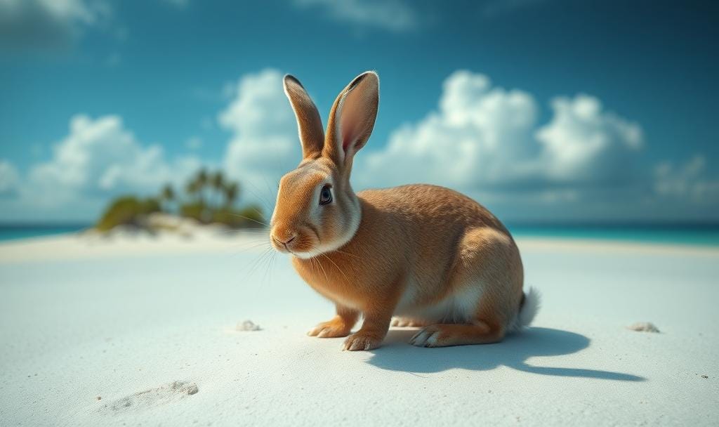 🎙️ 無人島とうさぎちゃん 🎙️ 無人島とうさぎちゃん