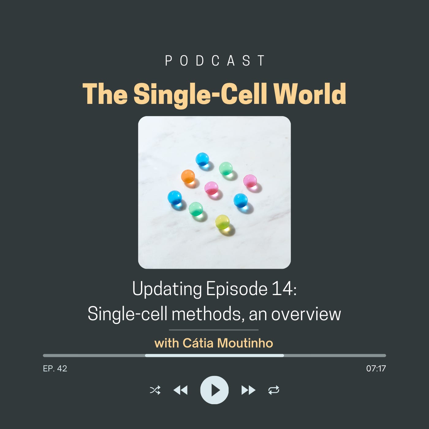 Ep. 42: Updating Episode 14, Single-Cell Methods-an overview