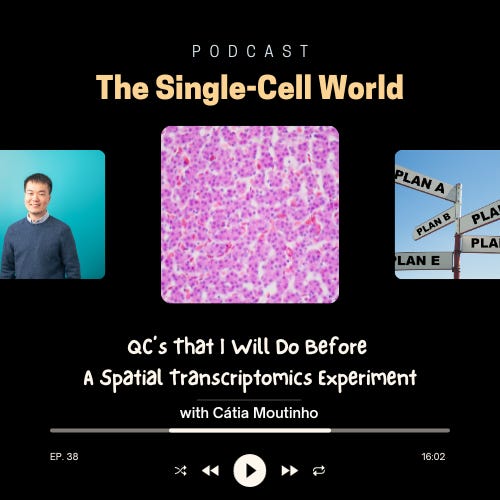 Ep 38: QC’s that I Will Do Before A Spatial Transcriptomics Experiment