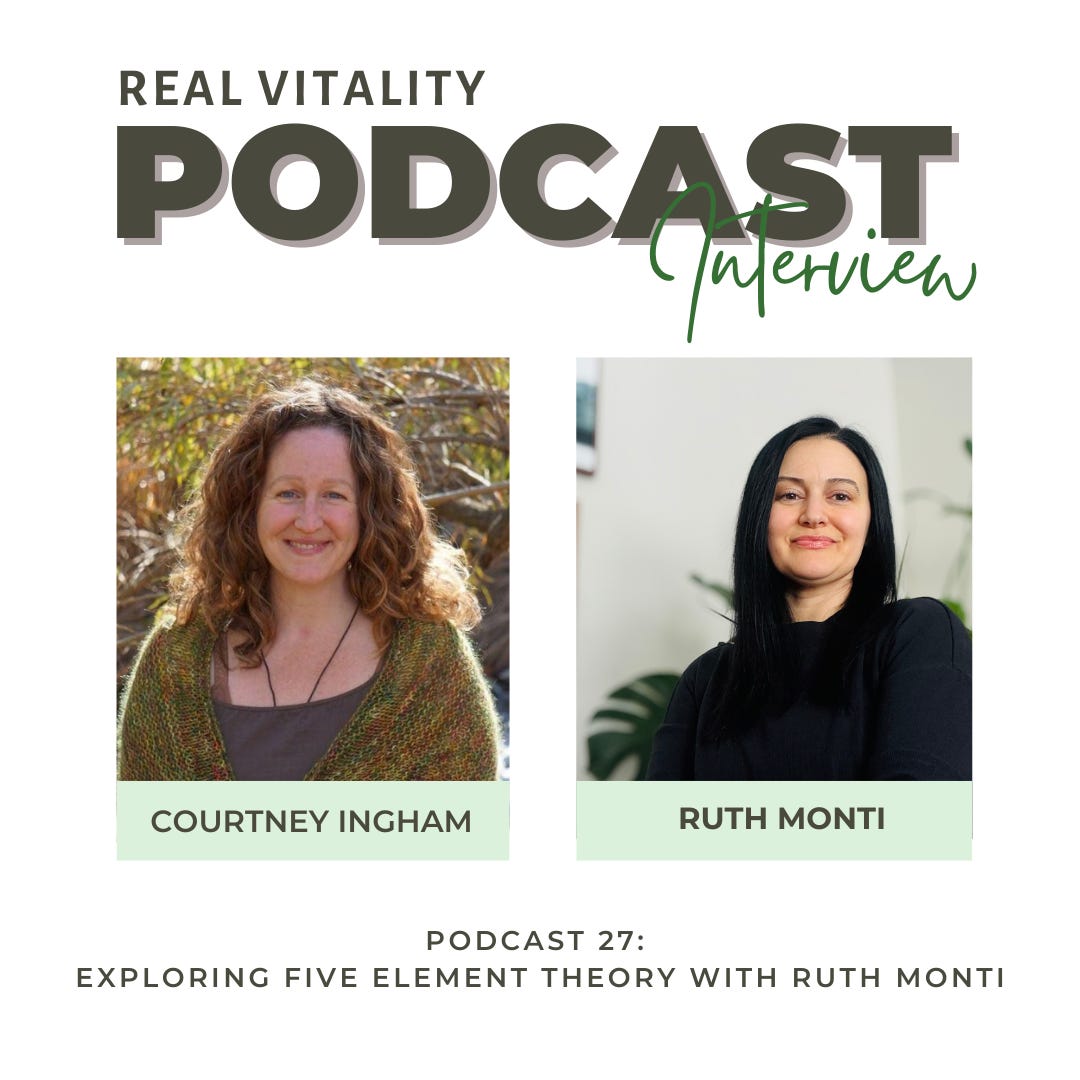 Exploring Five Element Theory with Ruth Monti Exploring Five Element Theory with Ruth Monti