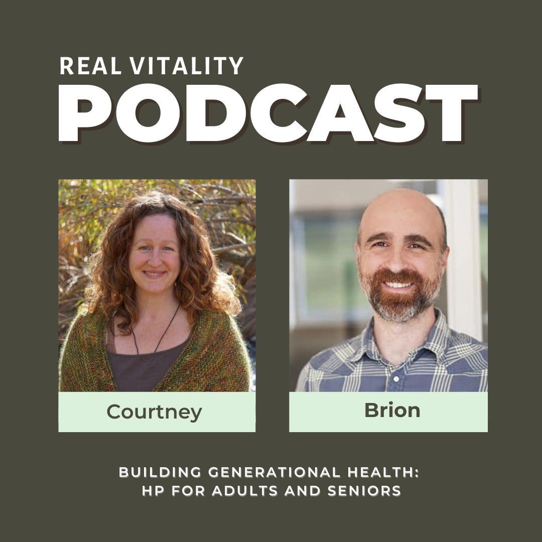 Building Generational Health: HP for Adults and Seniors Building Generational Health: HP for Adults and Seniors