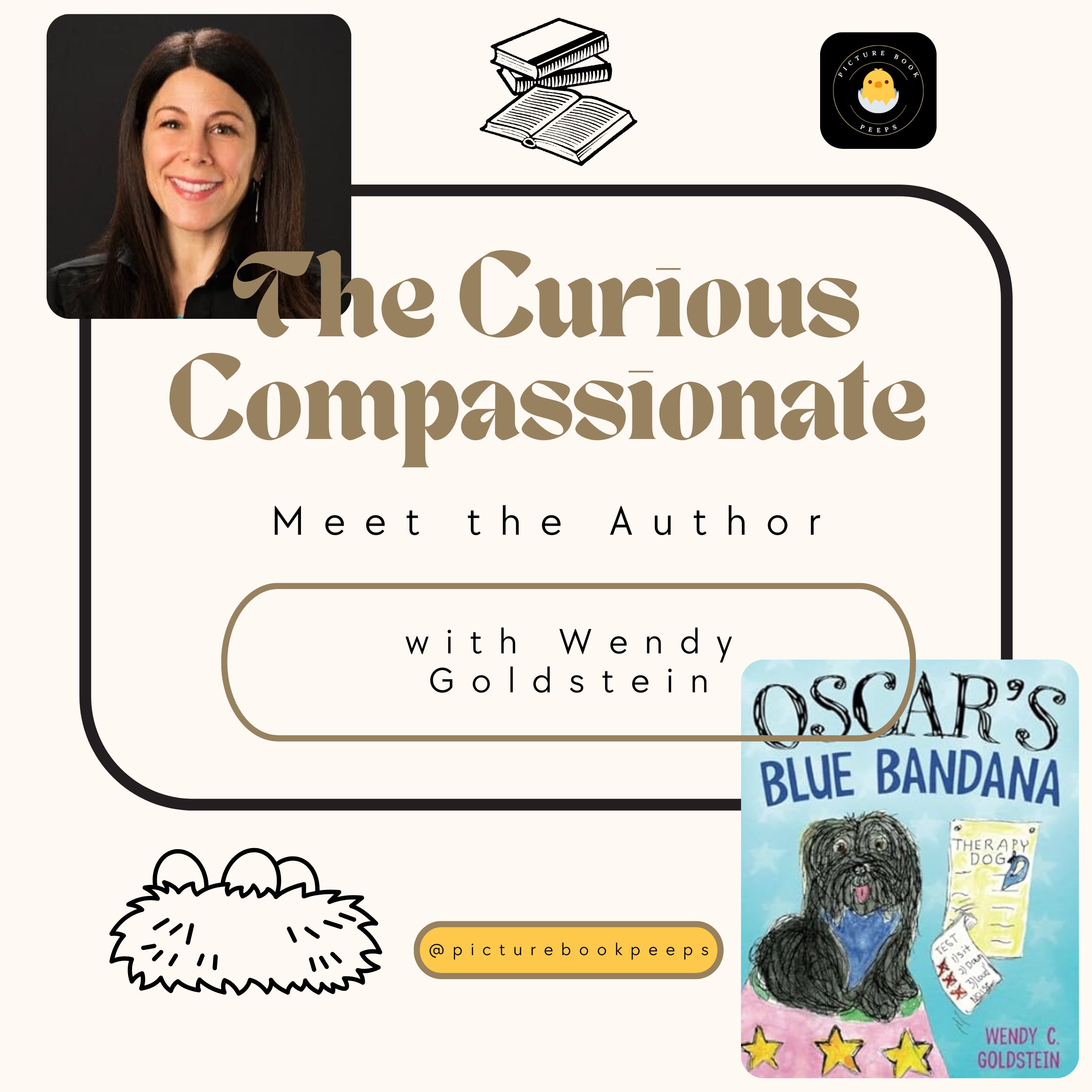 The Curious Compassionate Meets Author Wendy Goldstein  episode artwork