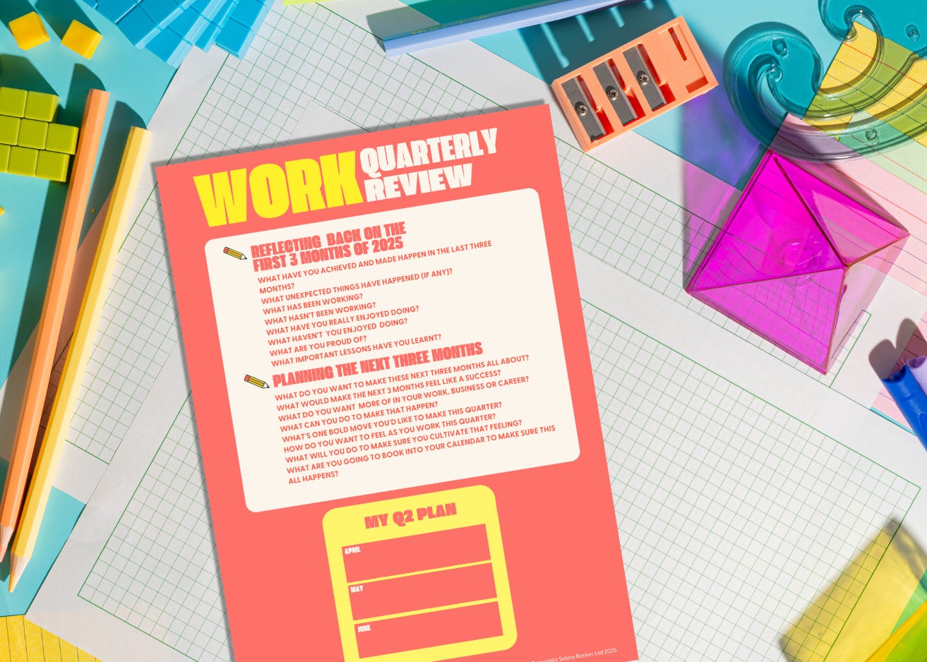 ✍️ Try this *WORK* Quarterly Check-in to help you step into Q2 clear on your goals & excited for what lies ahead episode artwork