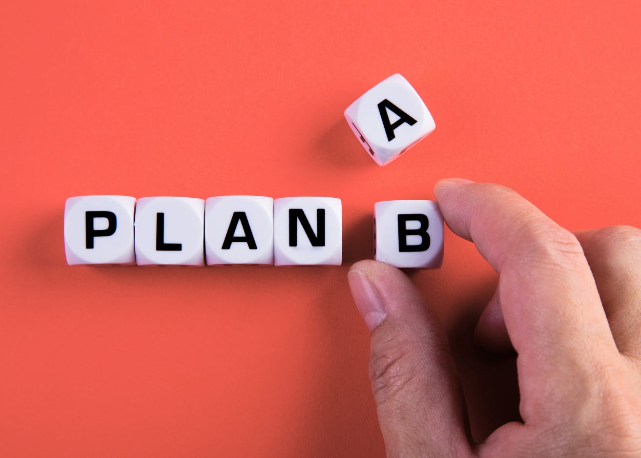 What if choosing the safer ‘Plan B’ is actually what’s keeping you stuck? What if choosing the safer ‘Plan B’ is actually what’s keeping you stuck?