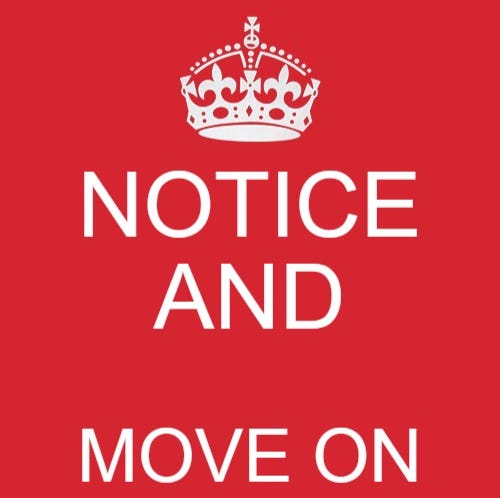 "Notice and Move On" ft. Stained Hanes