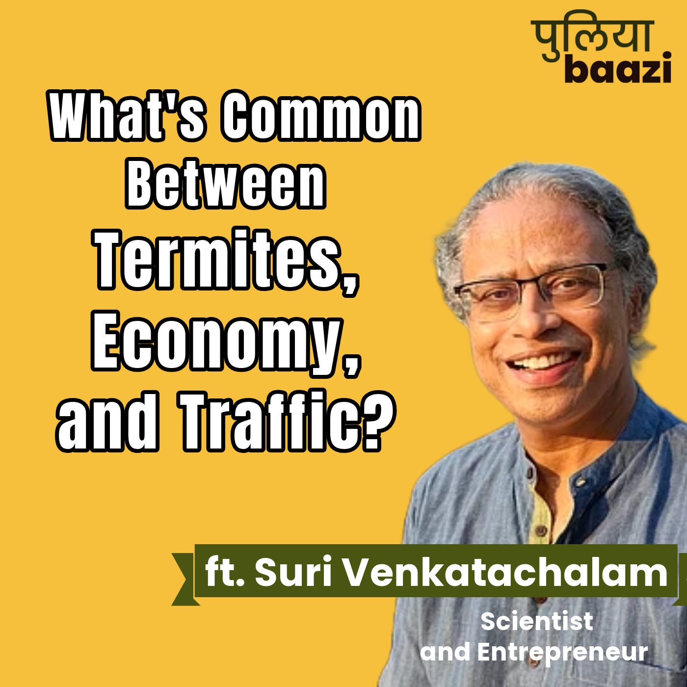 What's Common Between Termites, Economy, and Traffic? दुनिया की जटिलता समझने के लिए एक चश्मा ft. Suri Venkatachalam