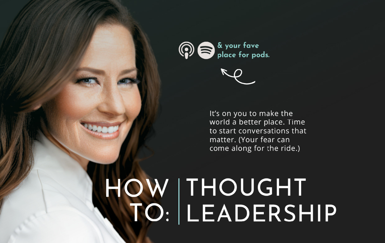 Positioning YOU and your thought leadership, now that AI's in the world. A must-listen 15-min kick in the pants.
