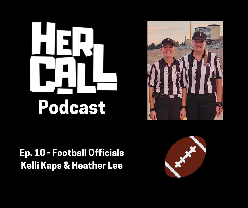 Kelli Kaps & Heather Lee – Football Officials