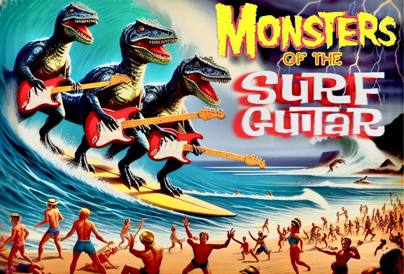 OS#66 Monsters of the Surf Guitar episode artwork