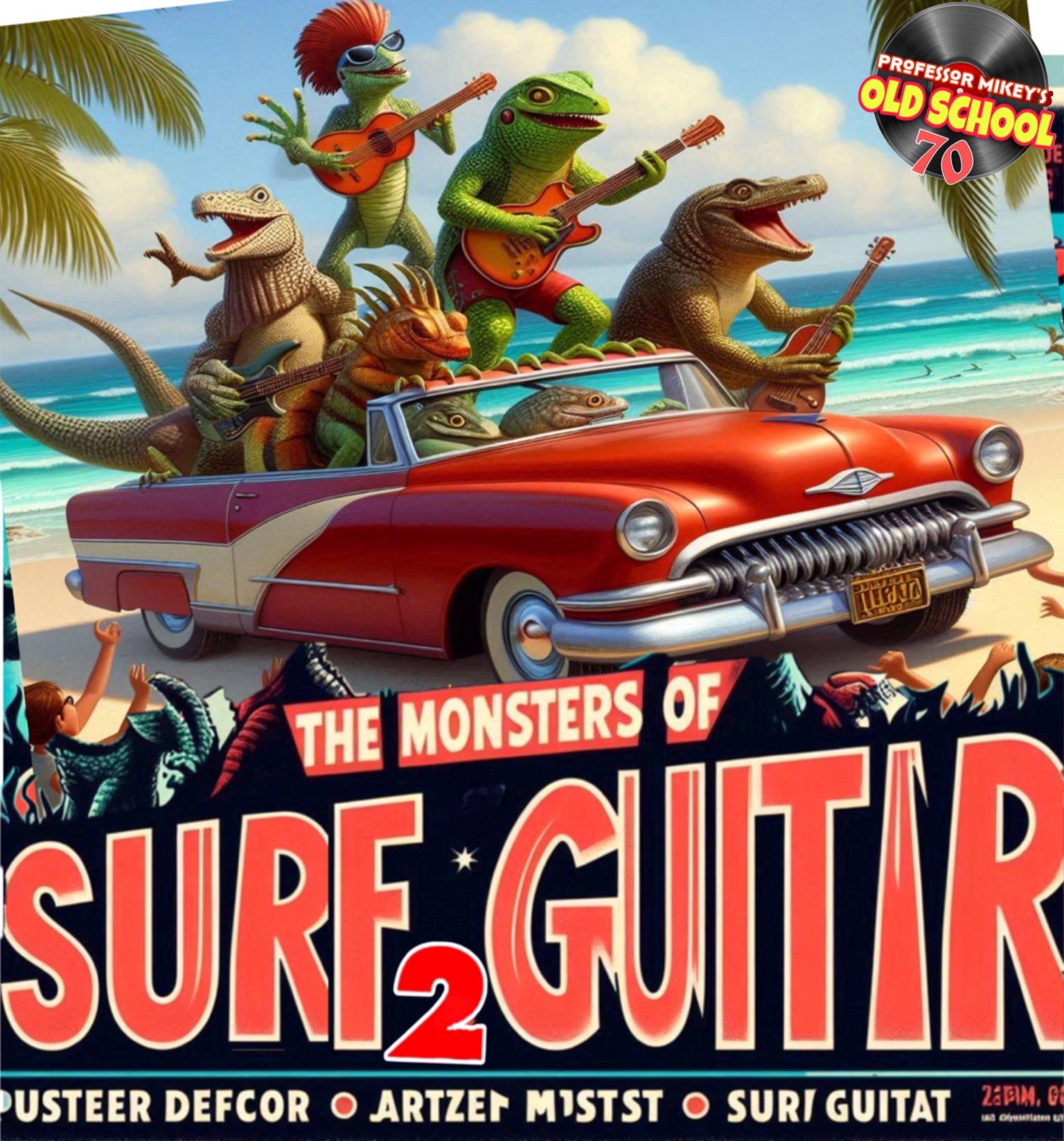 OS#70 Monsters of the Surf Guitar #2 episode artwork