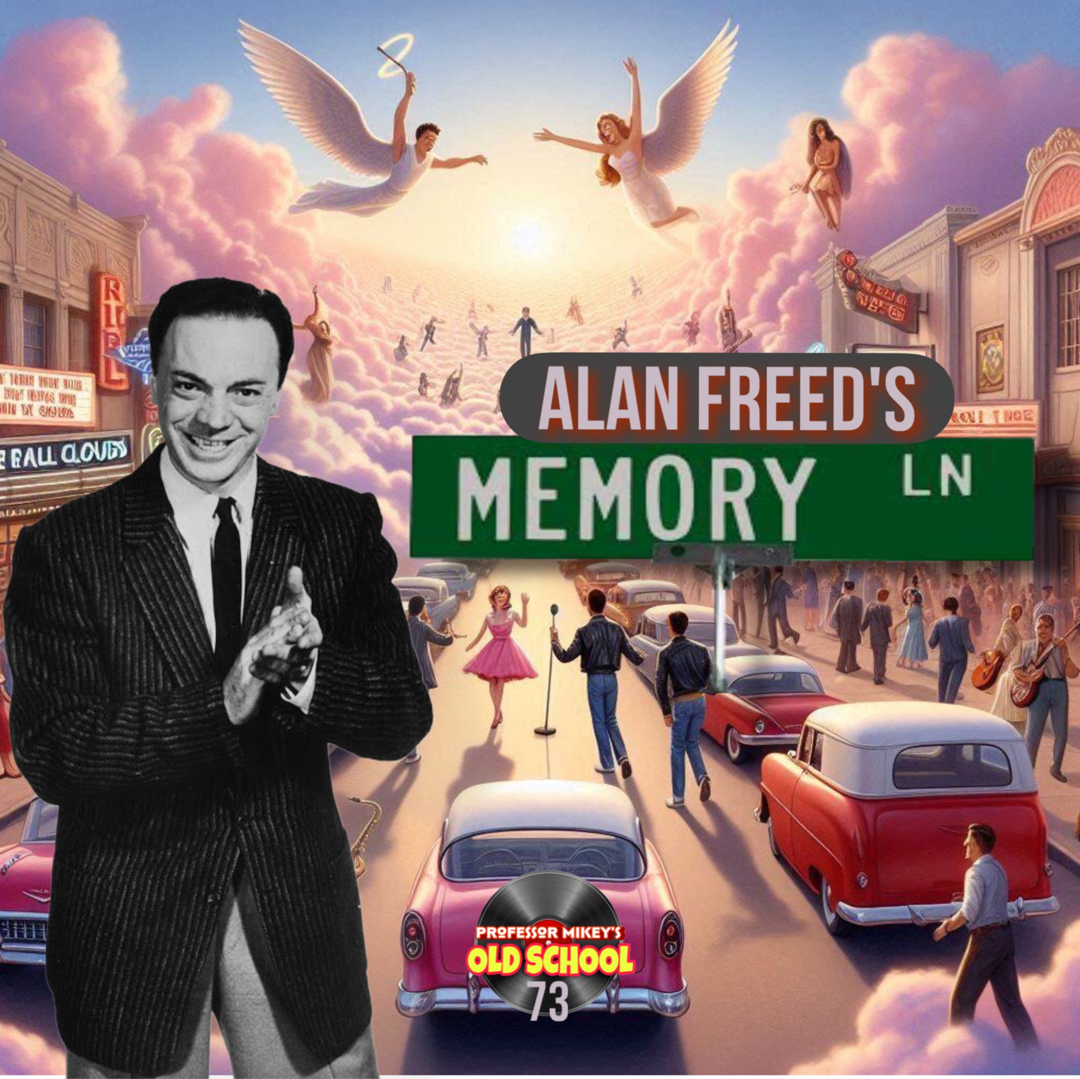 OS#73 Alan Freed's "Memory Lane" episode artwork