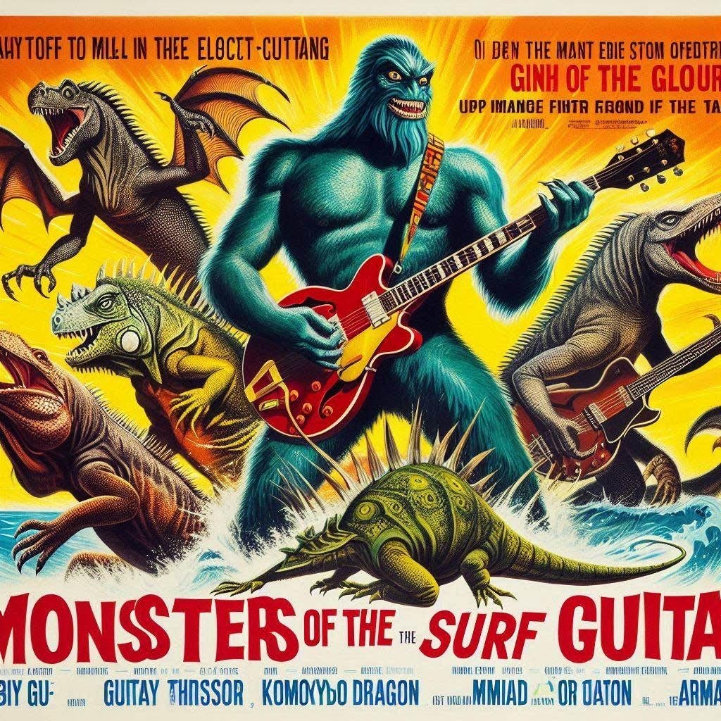 OS#70 Monsters of the Surf Guitar #2 [1 more time] episode artwork