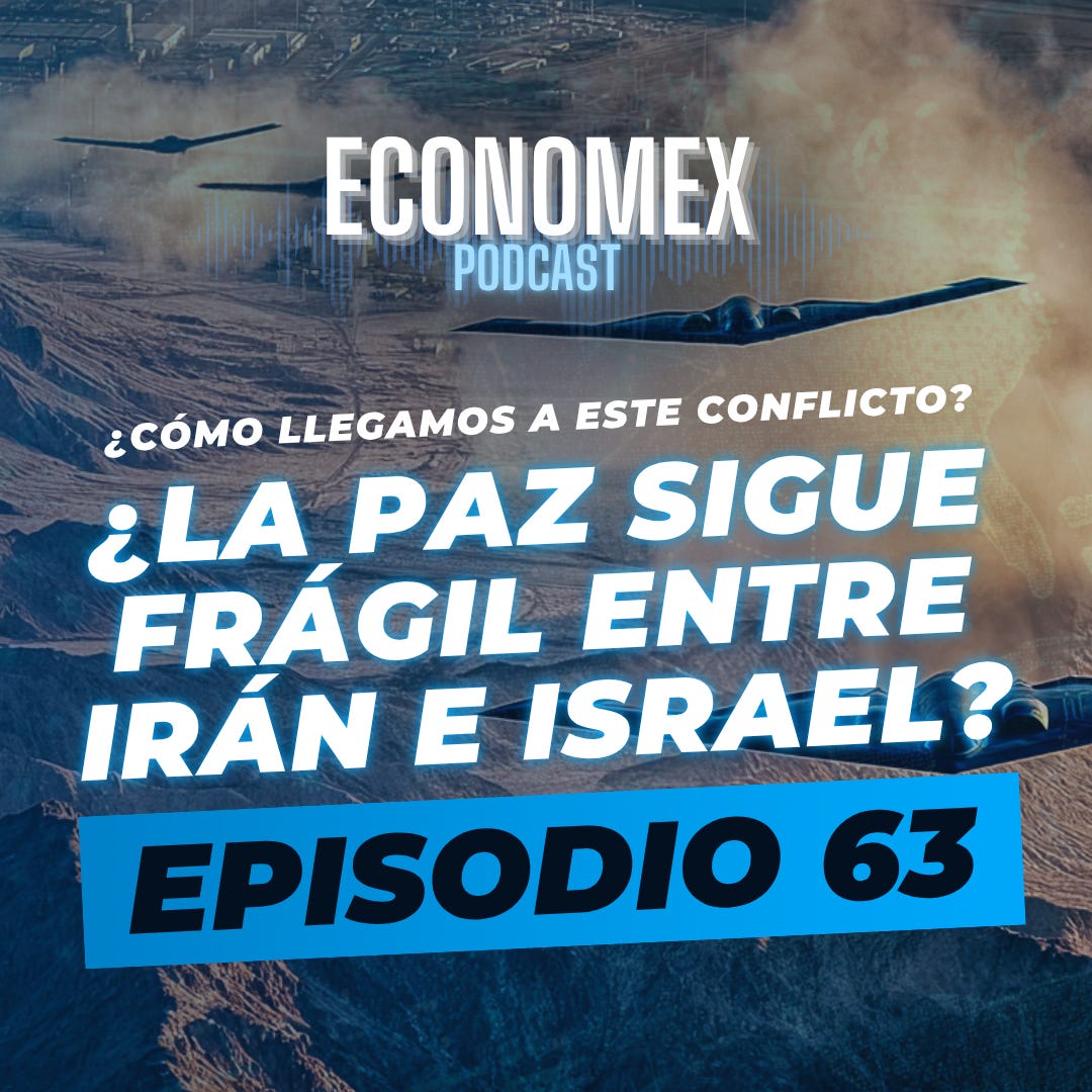 EPISODIO 63 | ⚠️ ¿La paz sigue frágil entre Irán e Israel? 🌐 ¿Cómo llegamos a este conflicto? 💣🛢️