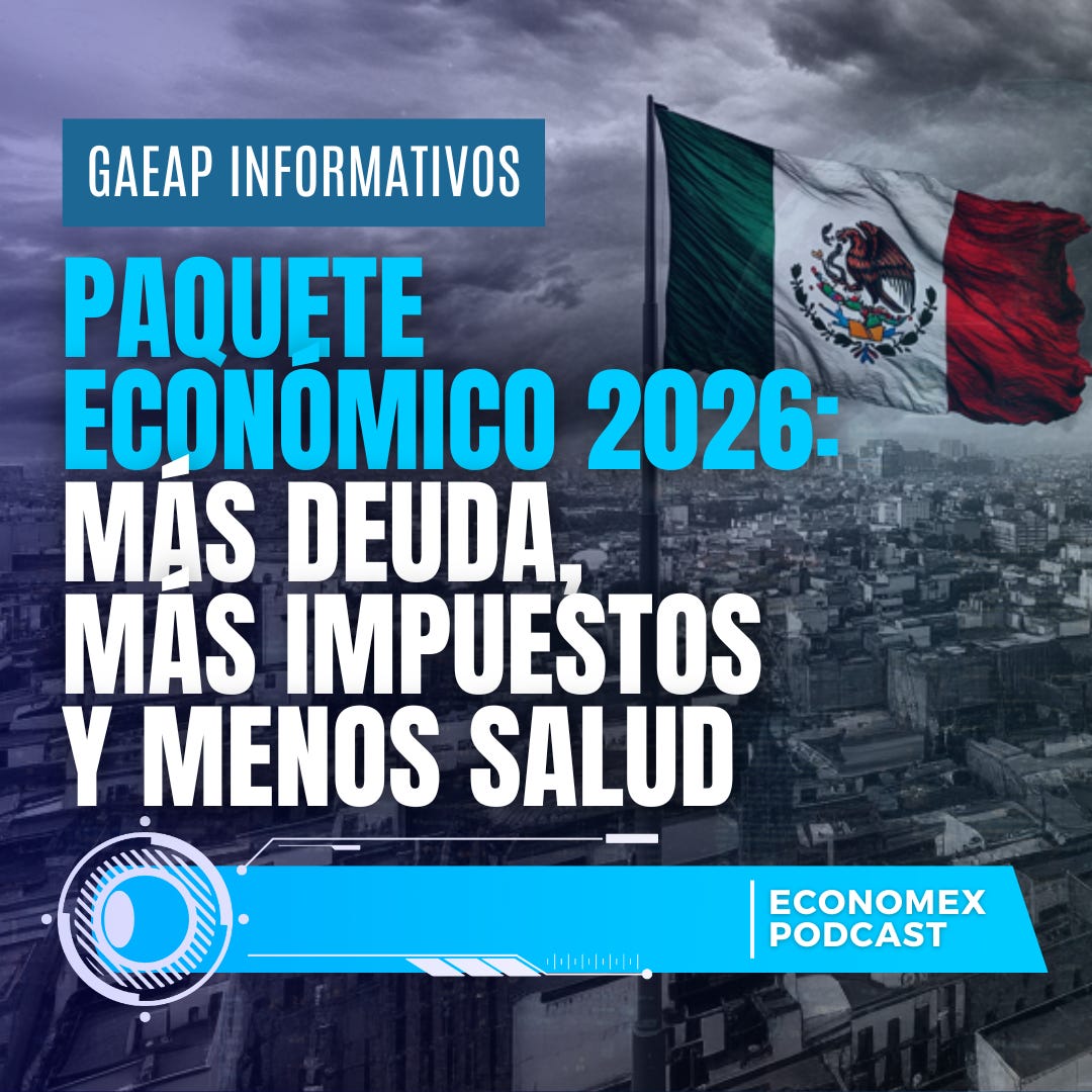 🚨 Paquete Económico 2026: Más deuda, más impuestos y menos salud