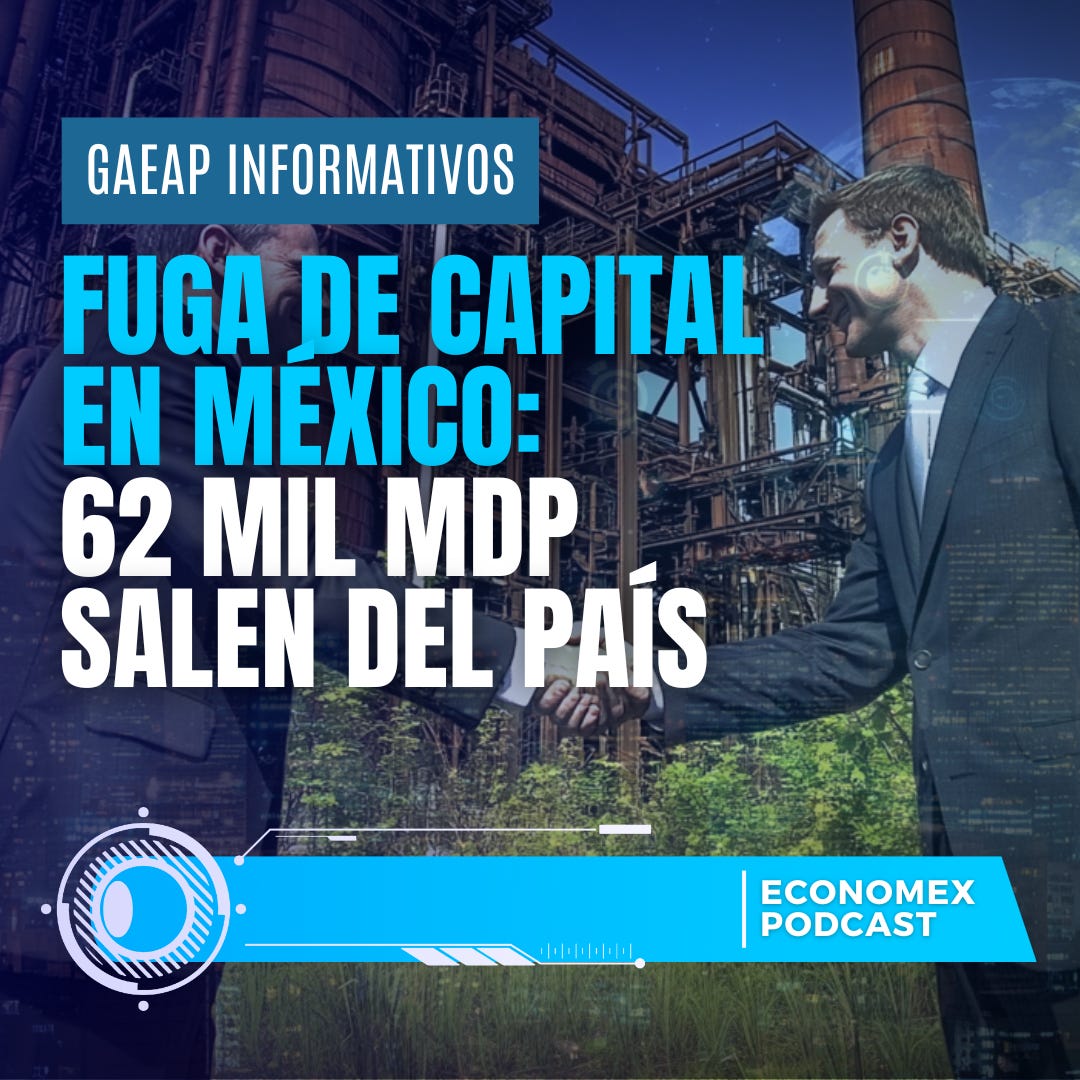 🚨 Fuga de Capital en México: 62 mil mdp Salen del País 💸