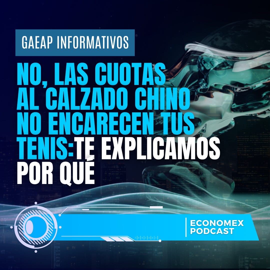 ⚠️ No, las cuotas al calzado chino NO encarecen tus tenis (te explicamos por qué) ⚠️ No, las cuotas al calzado chino NO encarecen tus tenis (te explicamos por qué)