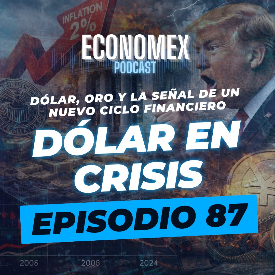 Episodio 87 | 🚨💥 DÓLAR EN CRISIS: colapso de confianza, oro fuera de control 🟡📉