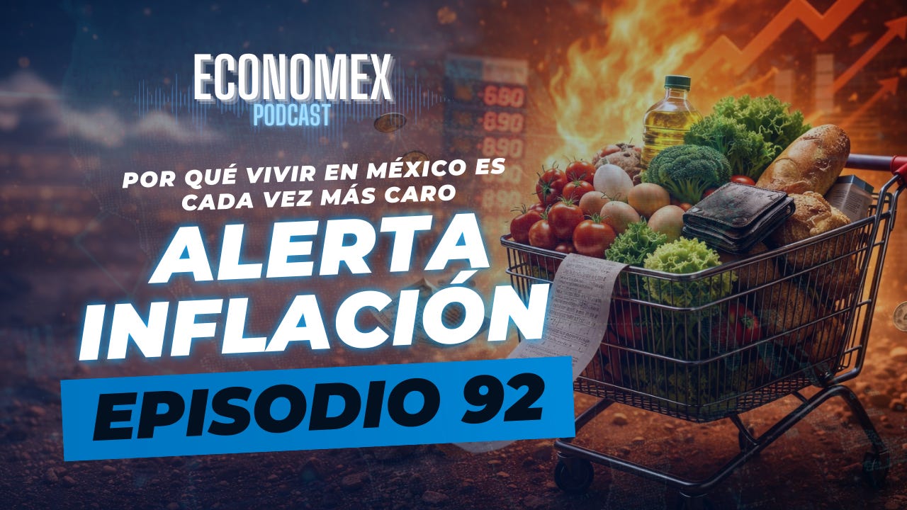 Episodio 92 | 🚨 Alerta Inflación: Por qué vivir en México es cada vez más caro 📈🍞