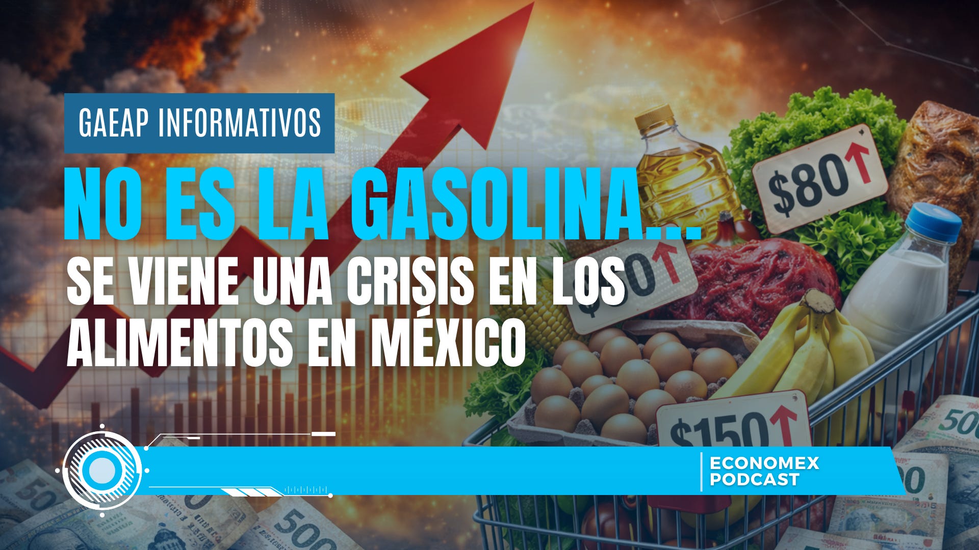 🚨 No es la gasolina… se viene una crisis en los alimentos en México⚠️